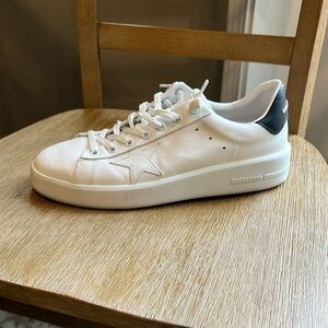 Golden Goose Pure Star White/Black Sneakers